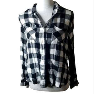🦋Harper Heritage Soft Flannel Button Down Top
